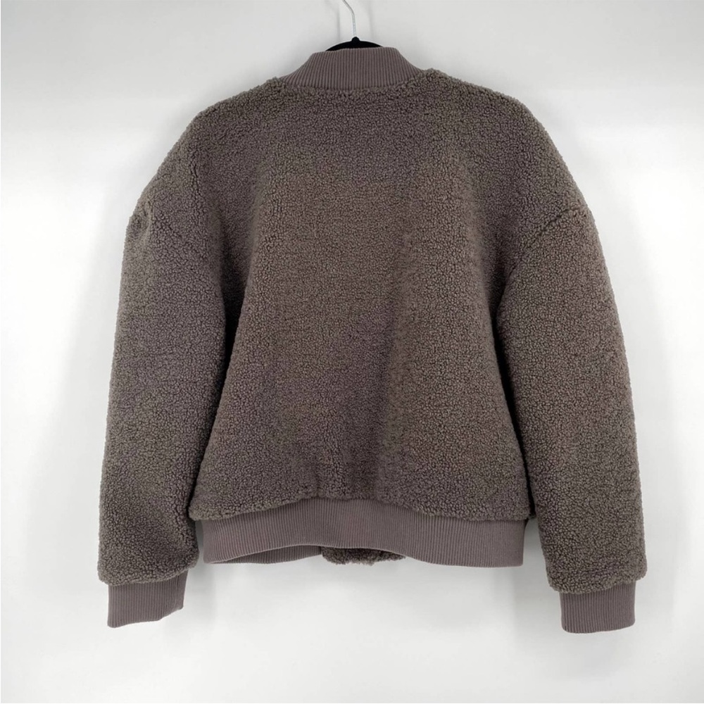 Rebecca Minkoff Sherpa Teddy Bomber Jacket
